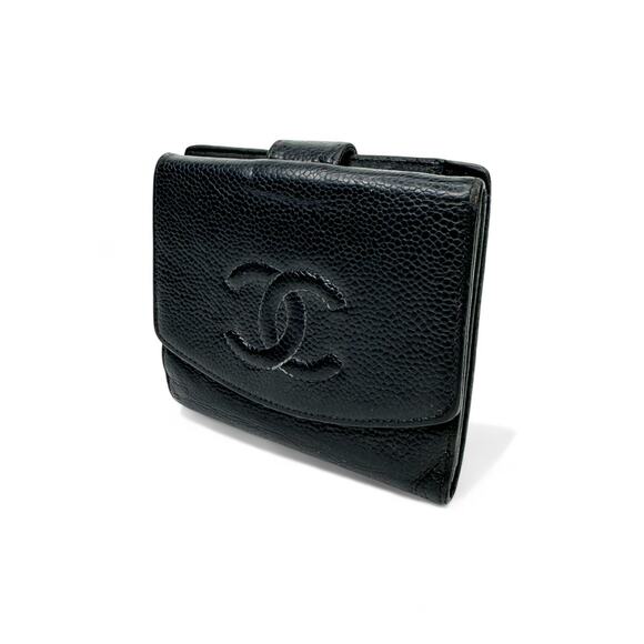 Chanel Vintage Y2K Timeless CC Flap Leather Trifold Wallet - Picture 4 of 7